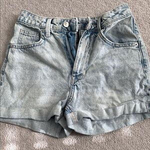 HM Divided Denim Blue Women's Shorts size 0